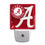 YouTheFan NCAA Alabama Crimson Tide Logo Series Nite Light - Sports Collectibles, Sports Memorabilia, Sports Fan Shop, Sports Gifts