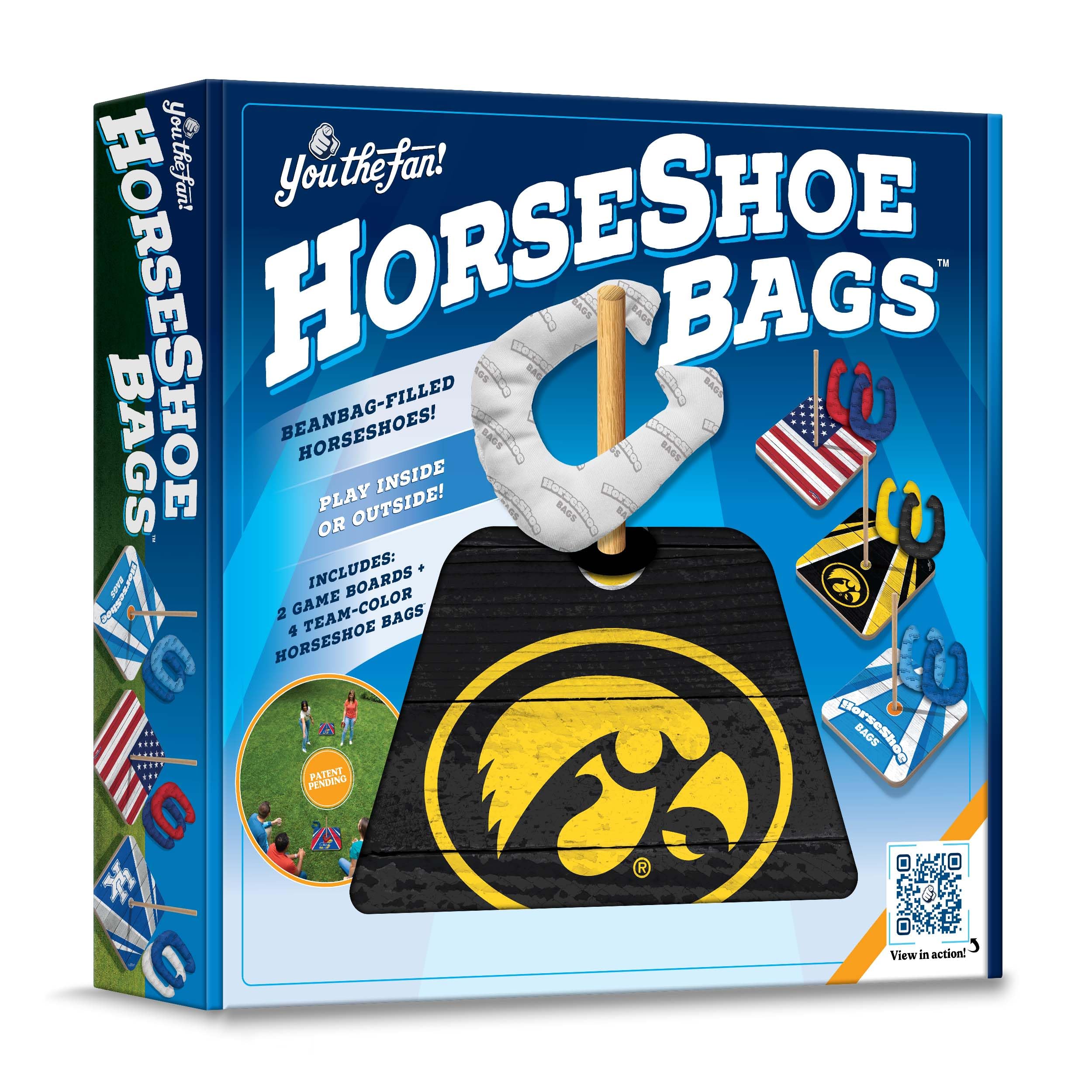 YouTheFan NCAA Iowa Hawkeyes Horseshoe Bags - Sports Collectibles, Sports Memorabilia, Sports Fan Shop, Sports Gifts
