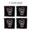 YouTheFan NCAA NC State Wolfpack Cornhole Bags - 4PK - Black - Sports Collectibles, Sports Memorabilia, Sports Fan Shop, Sports Gifts