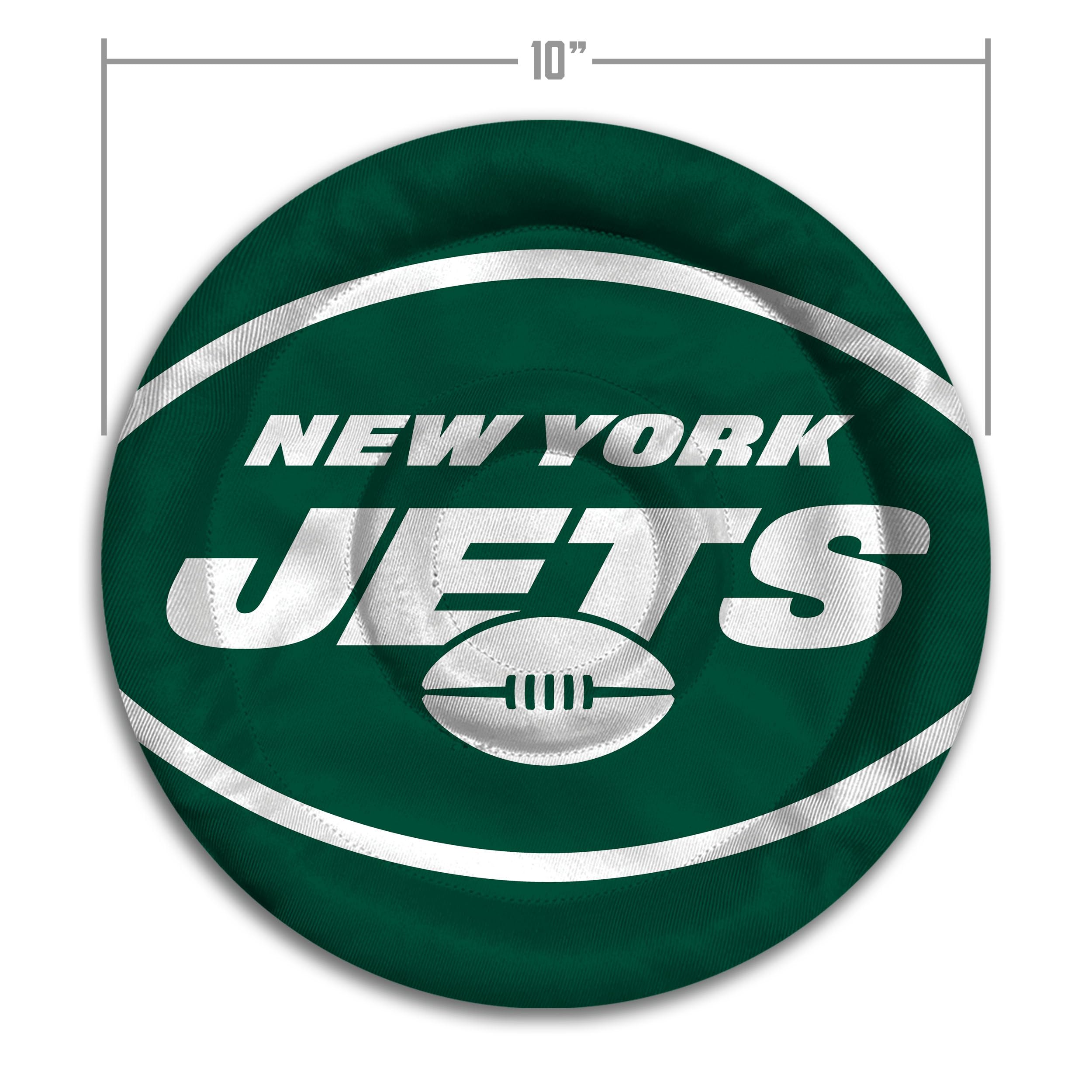 YouTheFan NFL New York Jets Flimzee Bean-Bag Flying Disc - Sports Collectibles, Sports Memorabilia, Sports Fan Shop, Sports Gifts