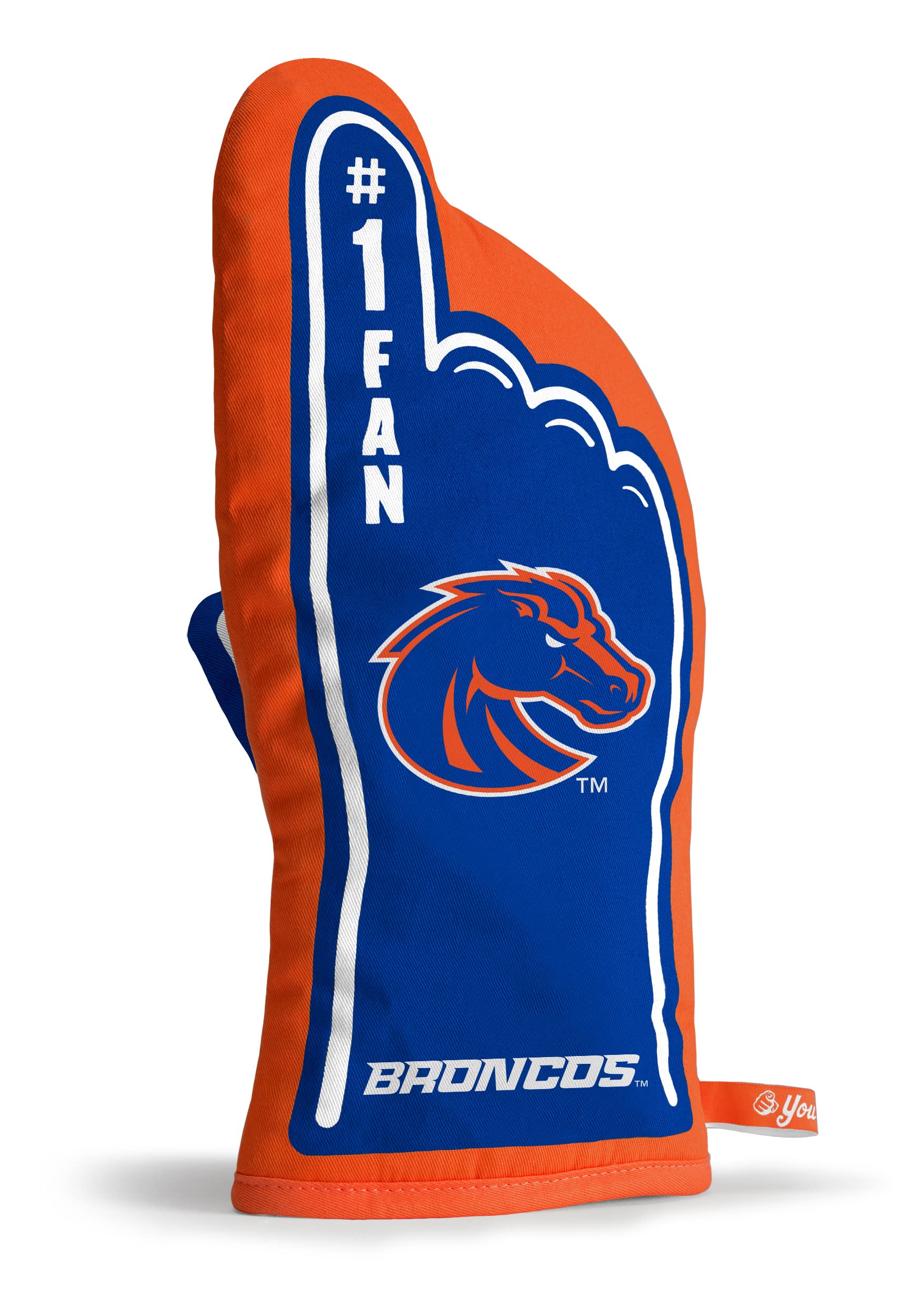 YouTheFan NCAA Boise State Broncos #1 Oven Mitt - Sports Collectibles, Sports Memorabilia, Sports Fan Shop, Sports Gifts