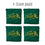YouTheFan NCAA North Dakota State Bison Cornhole Bags - 4PK - Green - Sports Collectibles, Sports Memorabilia, Sports Fan Shop, Sports Gifts