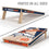 YouTheFan NFL Denver Broncos 2’ x 4’ Professional Wood Cornhole Game with Logo Bags - Sports Collectibles, Sports Memorabilia, Sports Fan Shop, Sports Gifts