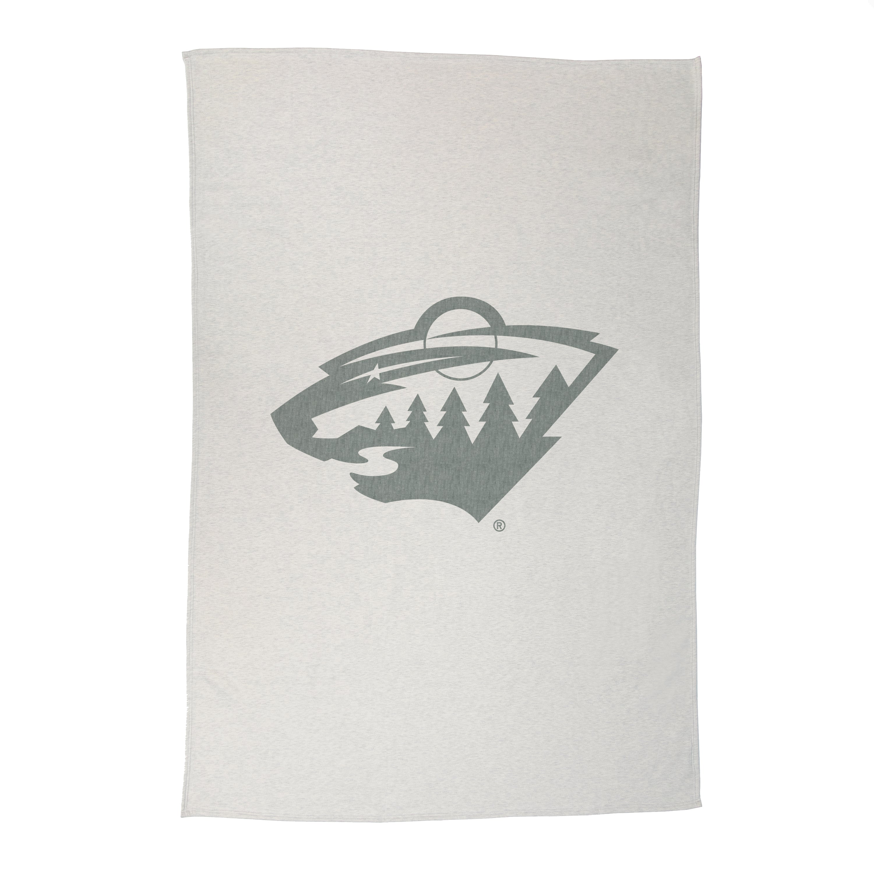 Minnesota Wild Oversized Logo Sublimated Sweatshirt Blanket