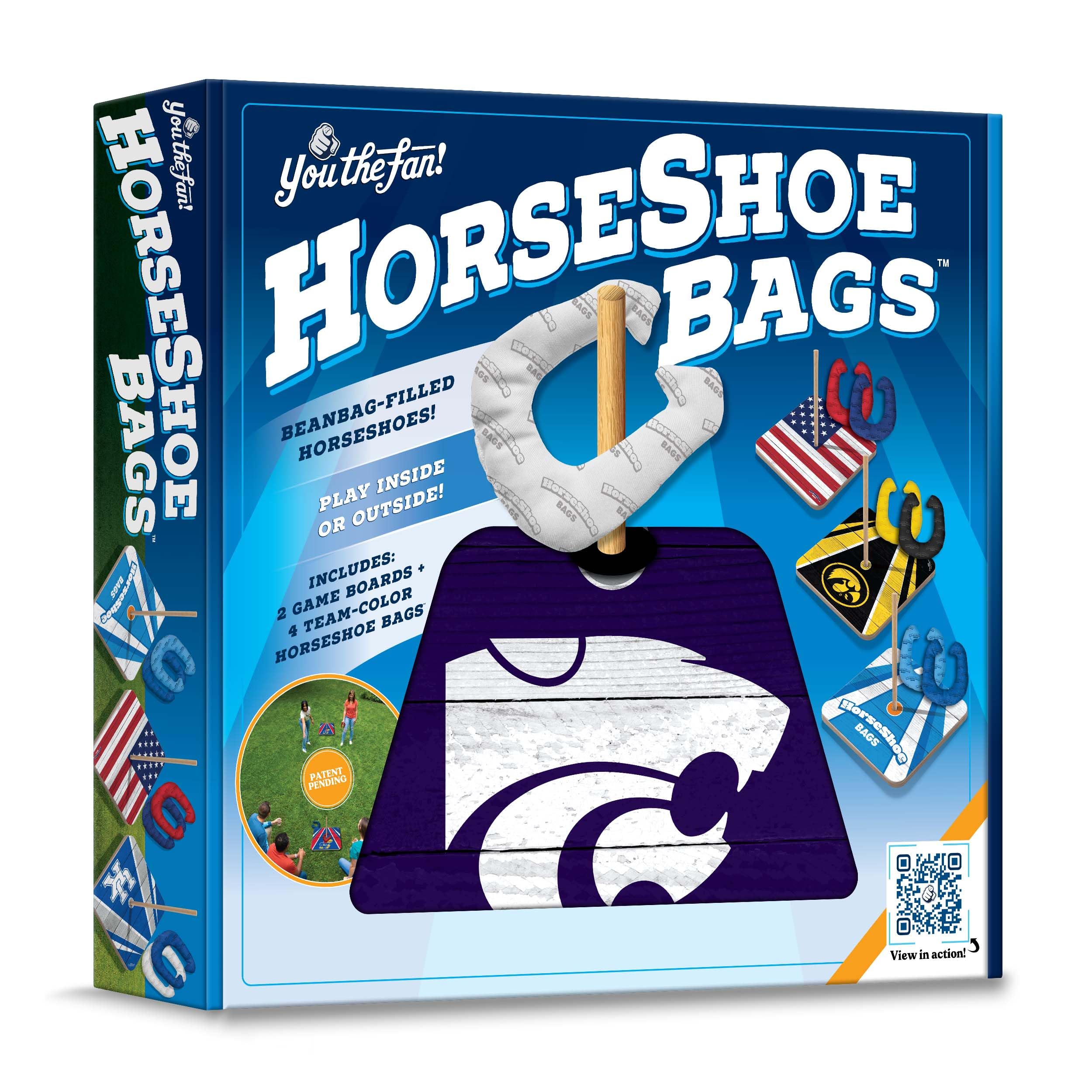 YouTheFan NCAA Kansas State Wildcats Horseshoe Bags - Sports Collectibles, Sports Memorabilia, Sports Fan Shop, Sports Gifts