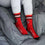 For Bare Feet NHL New Jersey Devils 4 Stripe Deuce Crew Sock Team Color MEDIUM - Sports Gifts, Sports Memorabilia, Sports Collectibles, Fan Shop