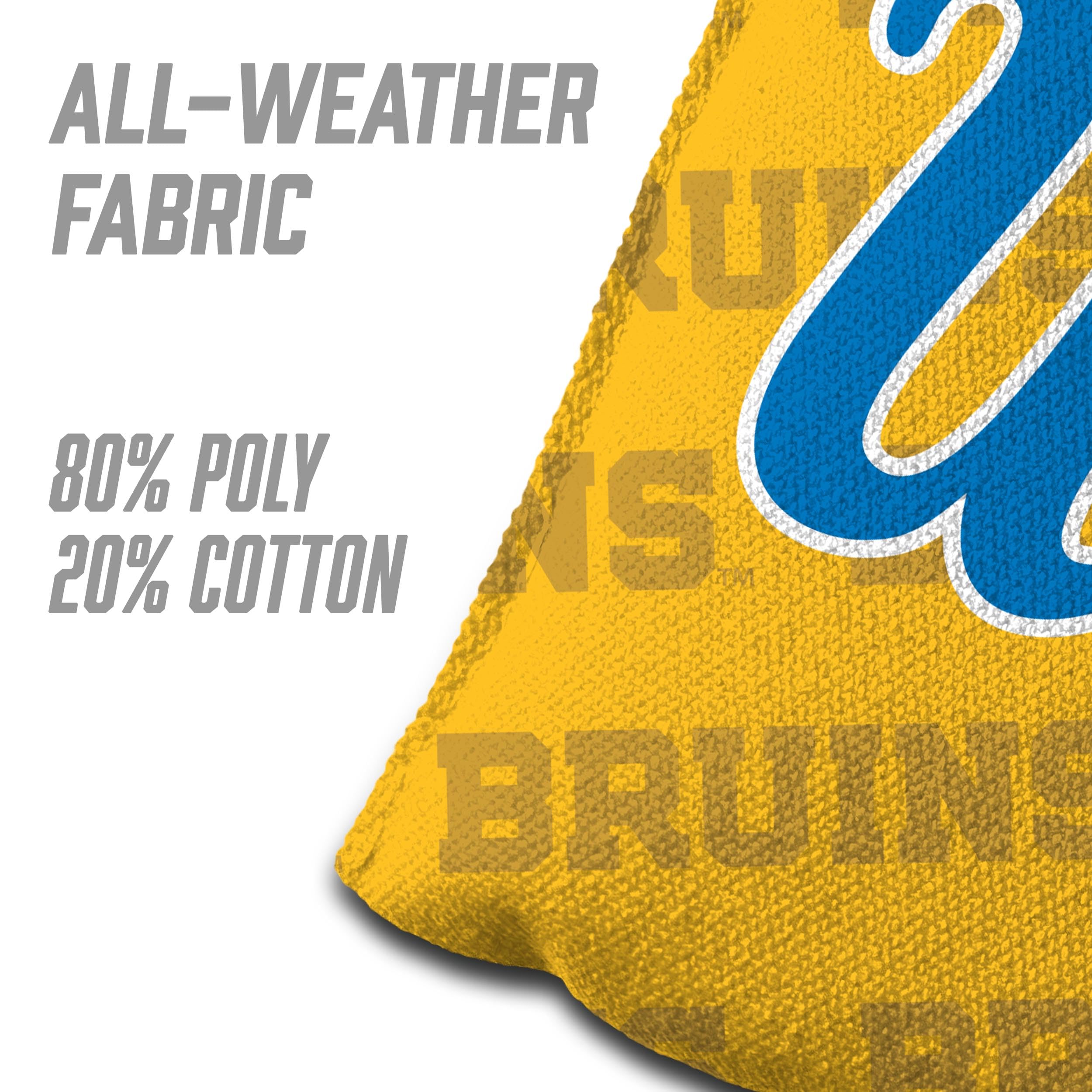 YouTheFan NCAA UCLA Bruins Cornhole Bags - 4PK - Yellow - Sports Collectibles, Sports Memorabilia, Sports Fan Shop, Sports Gifts