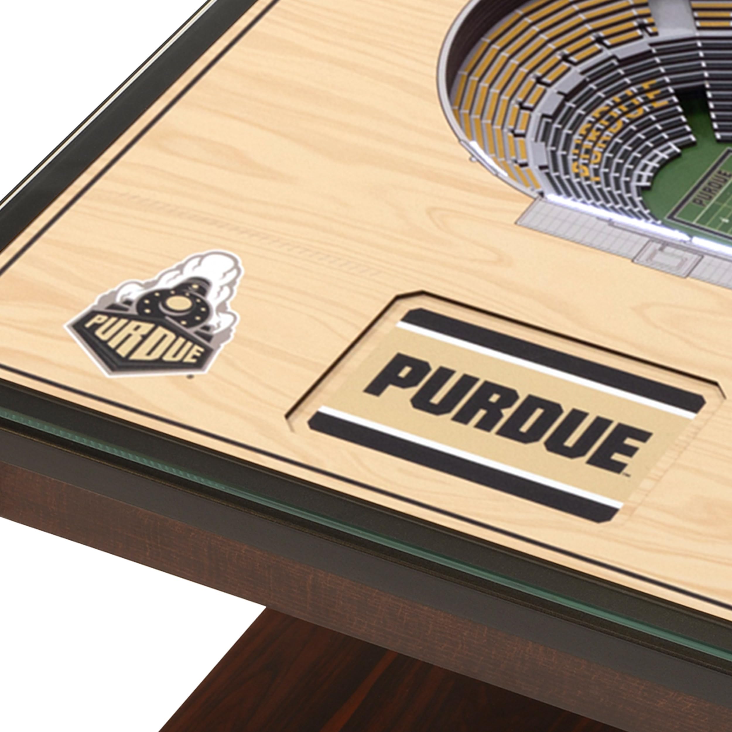 YouTheFan NCAA Purdue Boilermakers 25-Layer StadiumViews Lighted End Table - Rose-Ade Stadium - Sports Collectibles, Sports Memorabilia, Sports Fan Shop, Sports Gifts