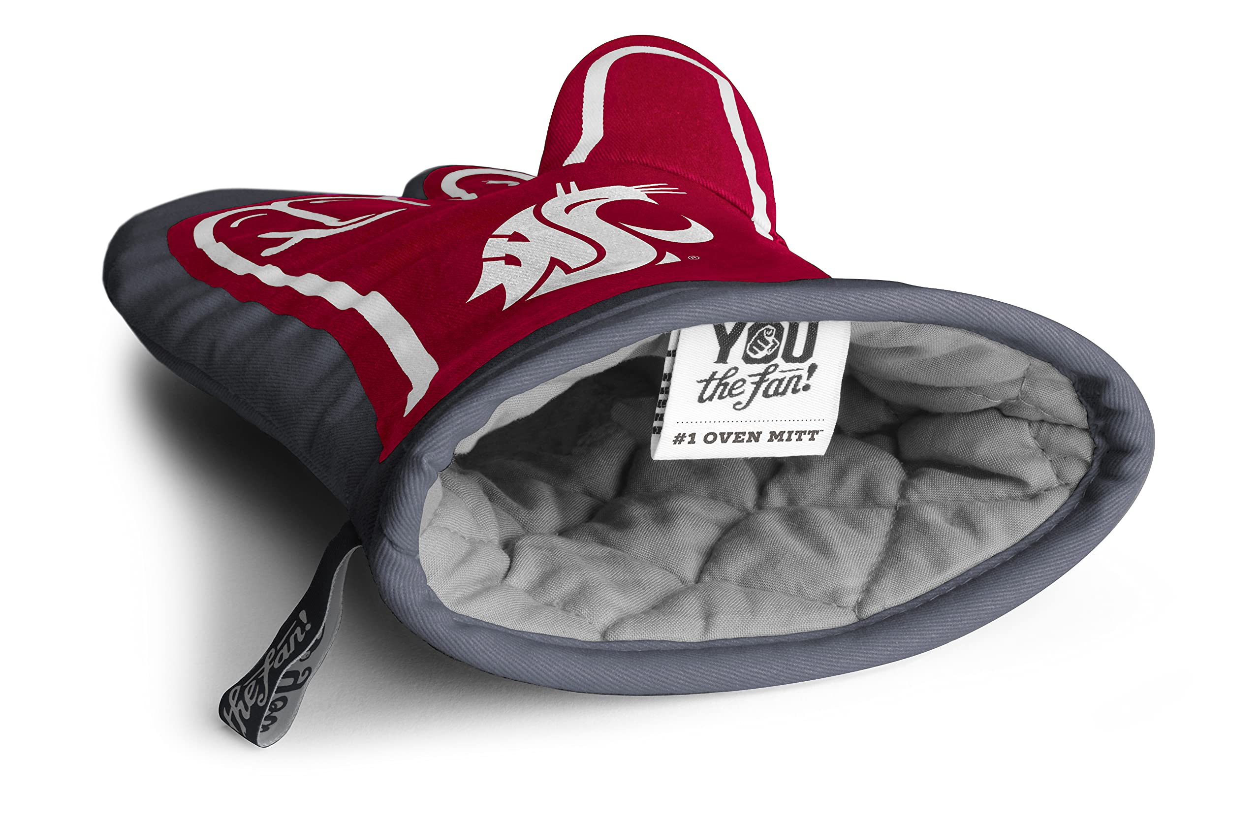 YouTheFan NCAA Washington State Cougars #1 Oven Mitt - Sports Collectibles, Sports Memorabilia, Sports Fan Shop, Sports Gifts