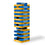 Wild Sports NFL Los Angeles Chargers Table Top Stackers Game, 3" x 1" x .5" - Sports Collectibles, Sports Memorabilia, Sports Fan Shop, Sports Gifts