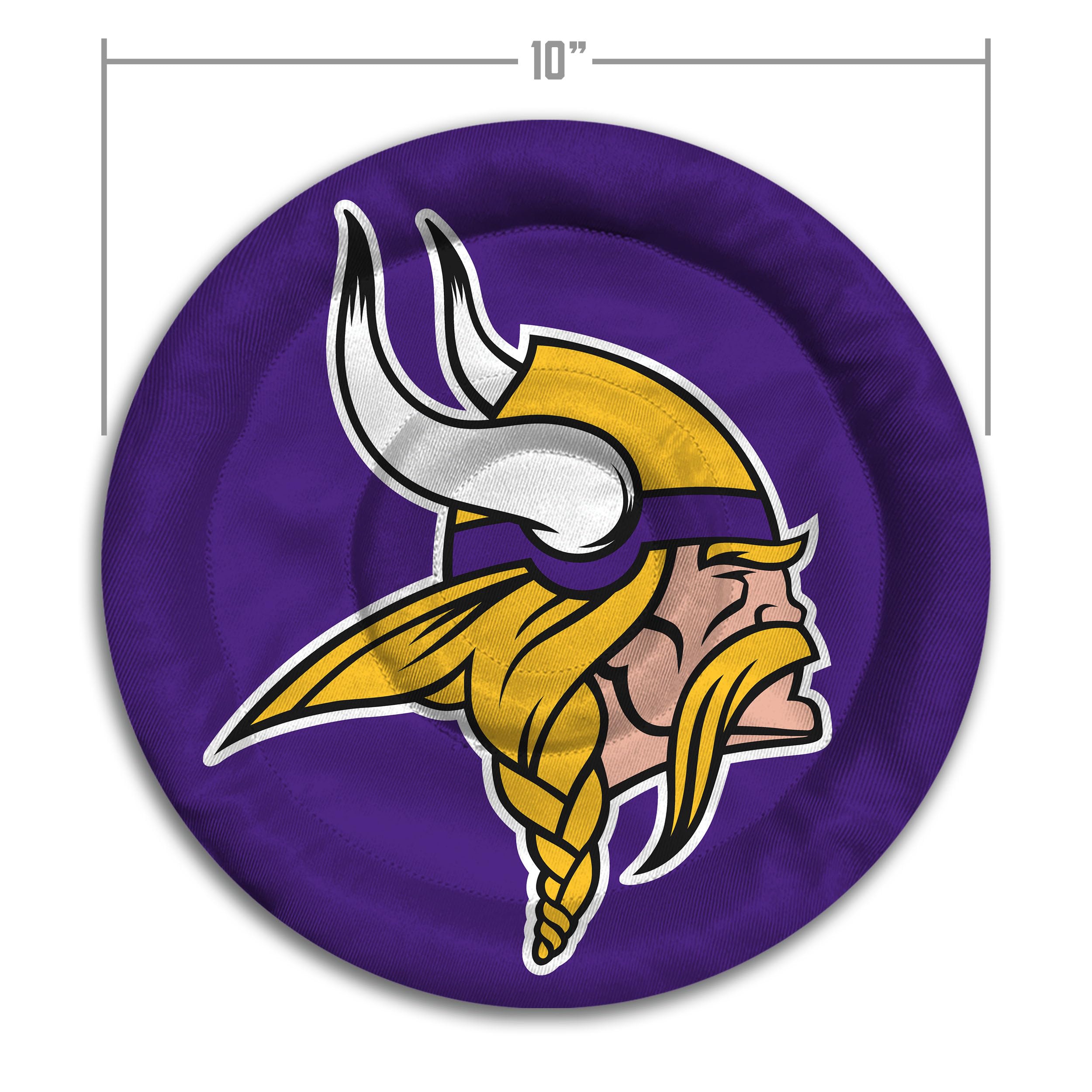 YouTheFan NFL Minnesota Vikings Flimzee Bean-Bag Flying Disc - Sports Collectibles, Sports Memorabilia, Sports Fan Shop, Sports Gifts