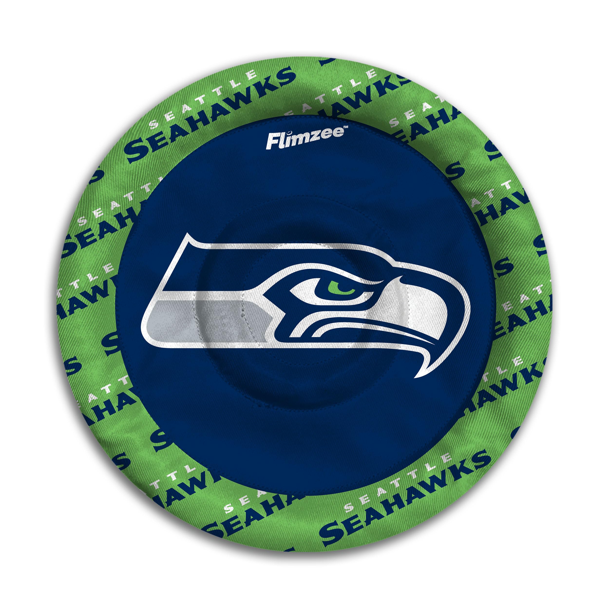 YouTheFan NFL Seattle Seahawks Flimzee Bean-Bag Flying Disc - Sports Collectibles, Sports Memorabilia, Sports Fan Shop, Sports Gifts