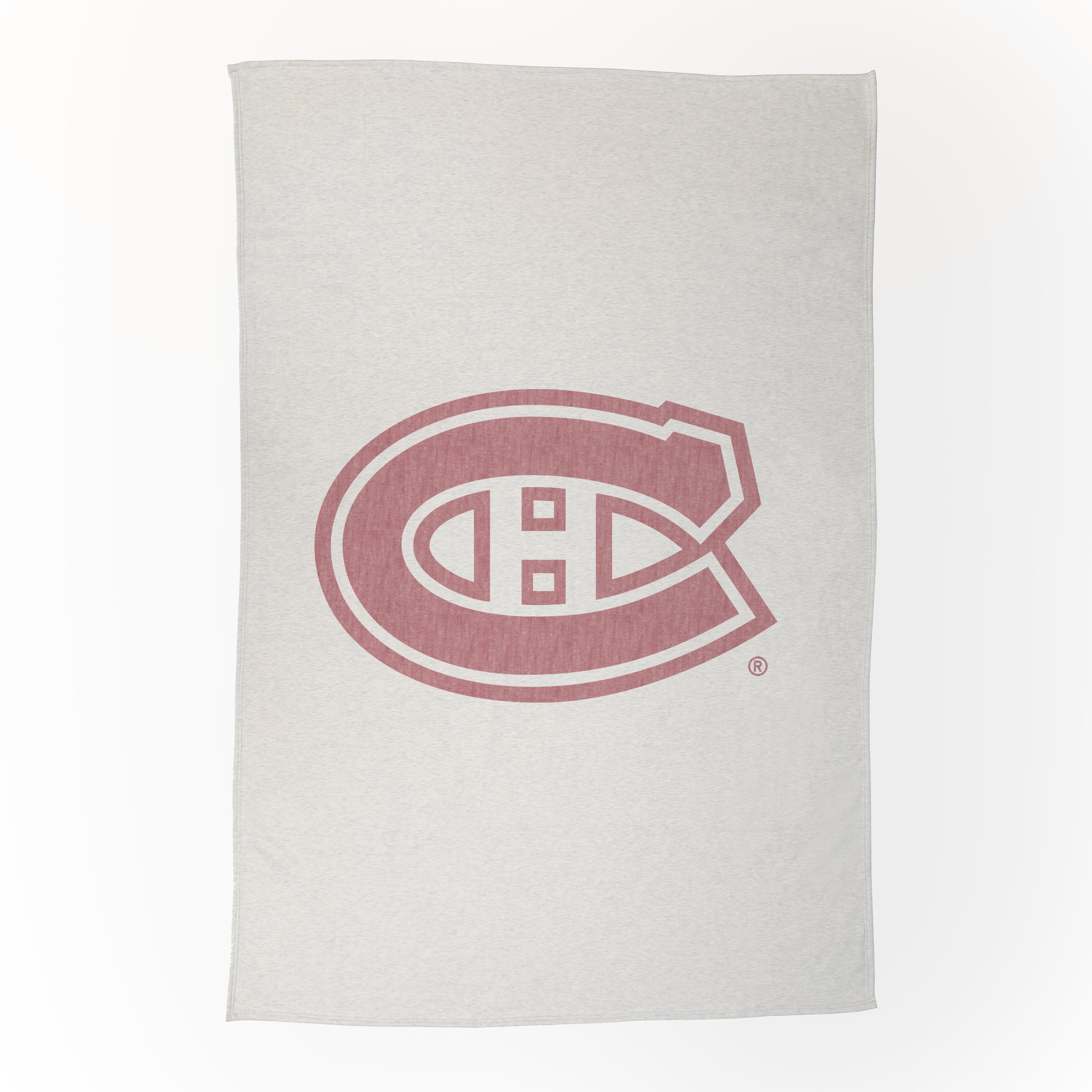 Montreal Canadiens Oversized Logo Sublimated Sweatshirt Blanket
