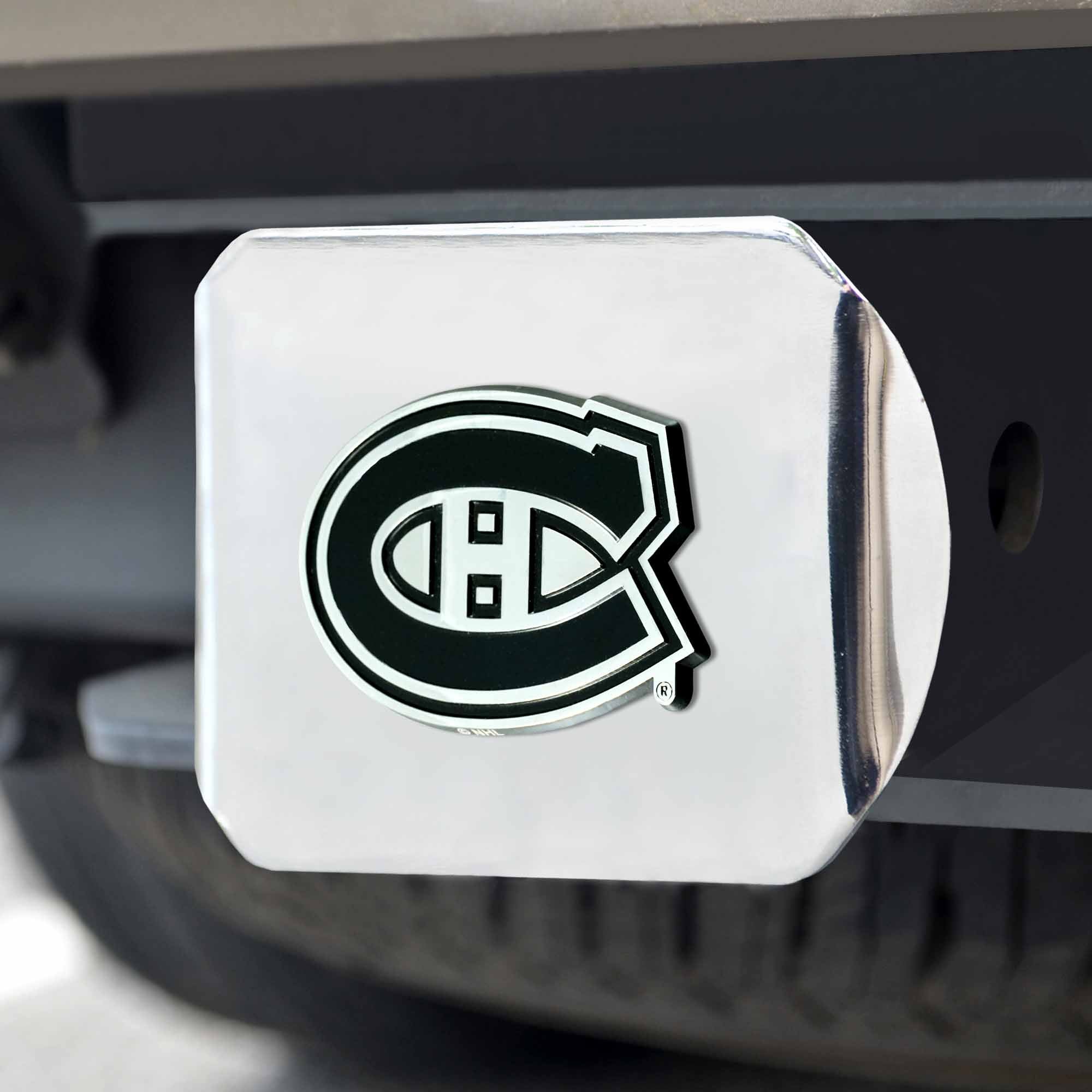 NHL - Montreal Canadiens Chrome on Chrome Hitch Cover - Sports Gifts, Sports Memorabilia, Sports Collectibles, Fan Shop