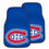 NHL - Montreal Canadiens 2-pc Carpet Car Mat Set