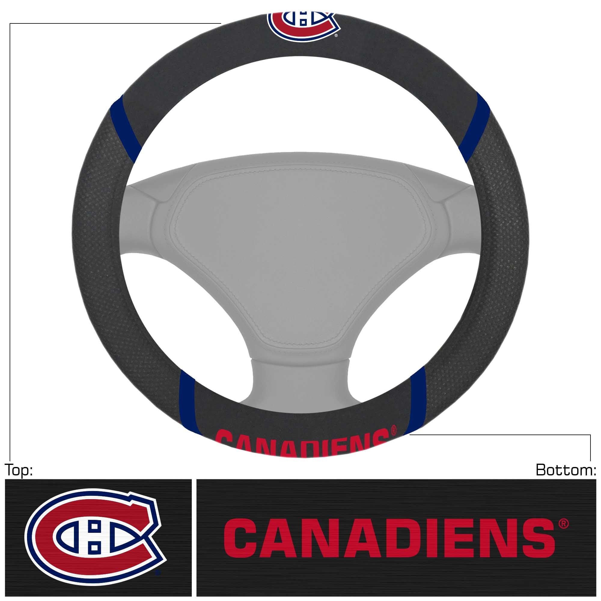 NHL - Montreal Canadiens Steering Wheel Cover