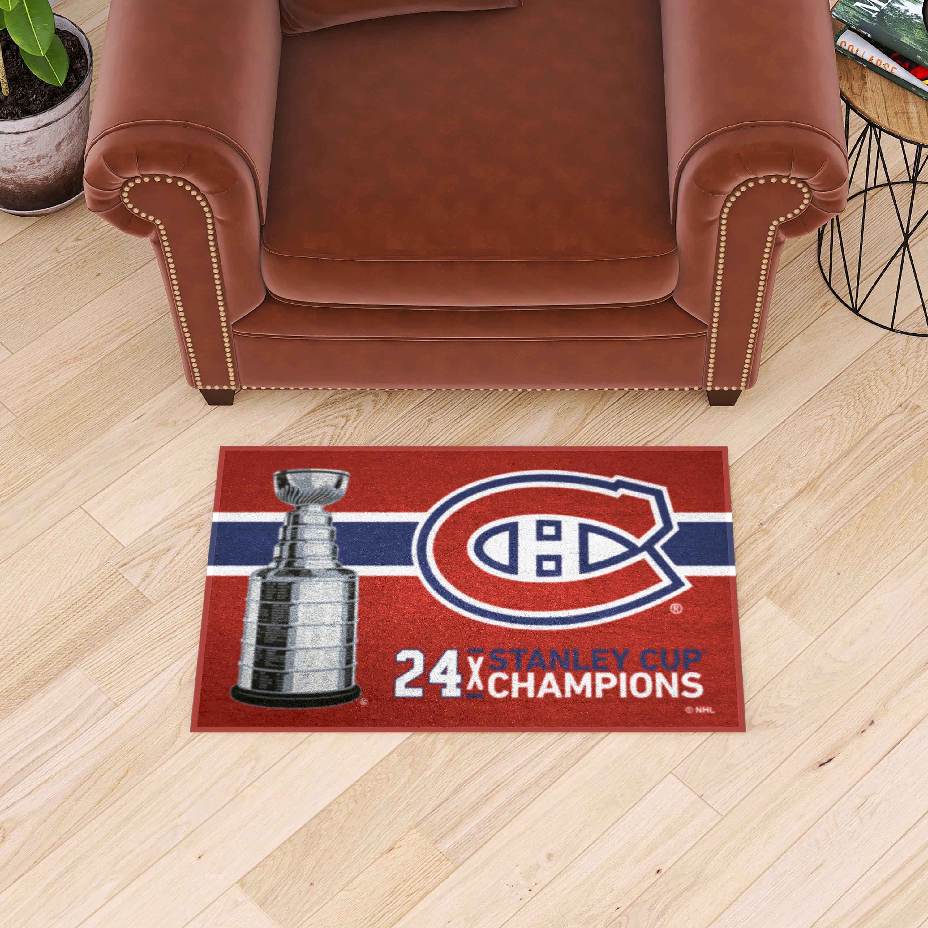 NHL - Montreal Canadiens Starter Mat - Dynasty - Sports Gifts, Sports Memorabilia, Sports Collectibles, Fan Shop