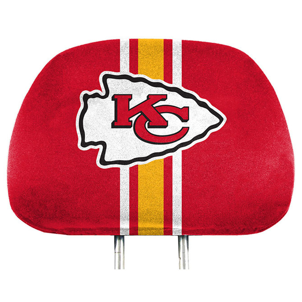 Kansas City Chiefs Headrest Covers Full Printed Style - Sports Collectibles, Sports Memorabilia, Sports Fan Shop, Sports Gifts