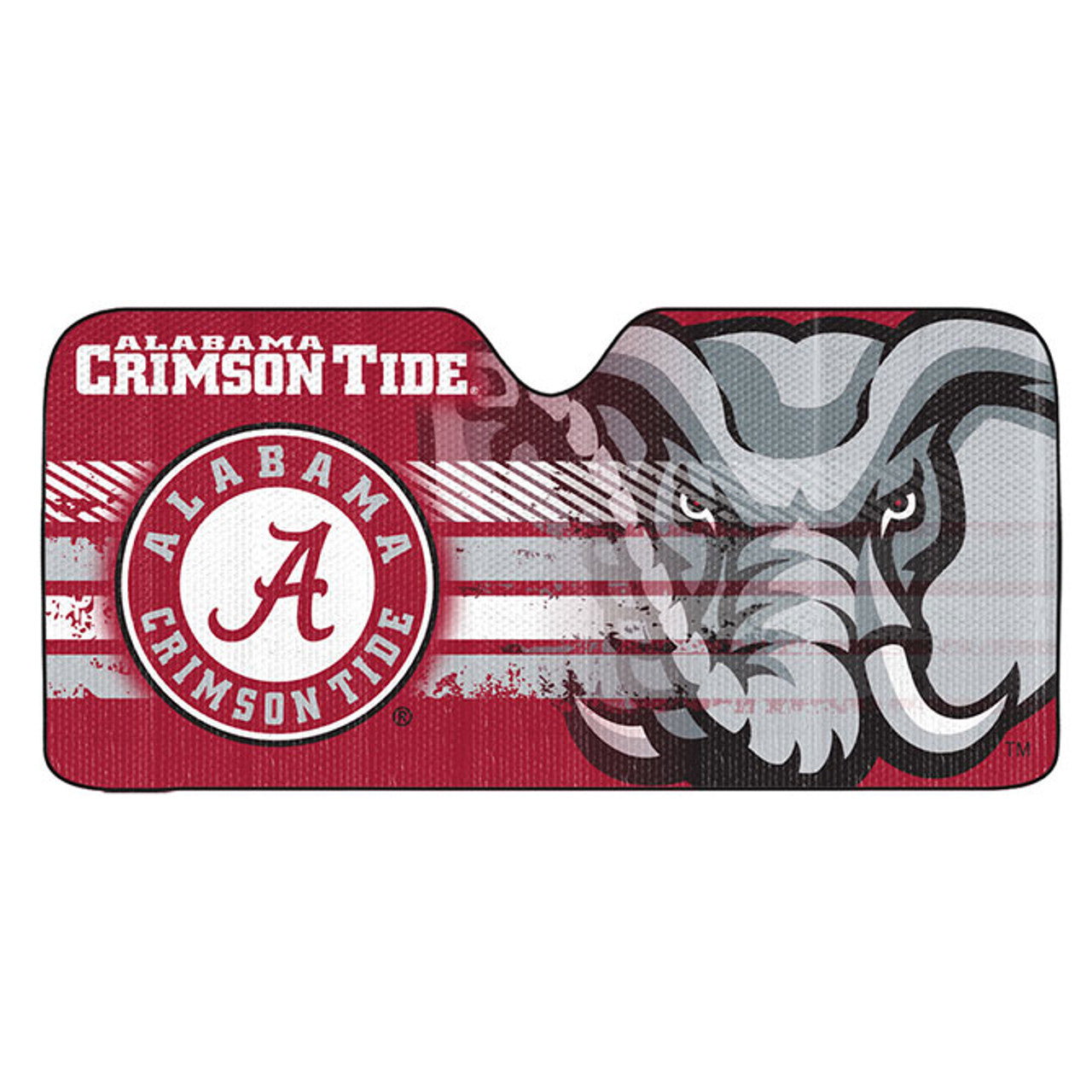 Alabama Crimson Tide Auto Sun Shade 59x27 - Sports Collectibles, Sports Memorabilia, Sports Fan Shop, Sports Gifts
