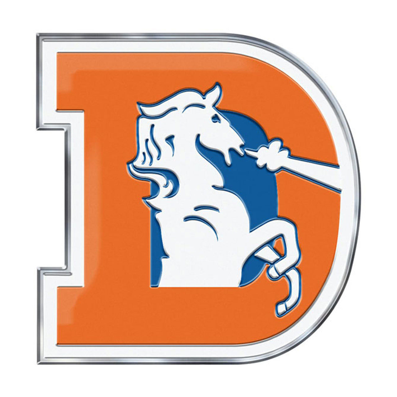 Denver Broncos Auto Emblem Color Alternate Logo - Sports Collectibles, Sports Memorabilia, Sports Fan Shop, Sports Gifts