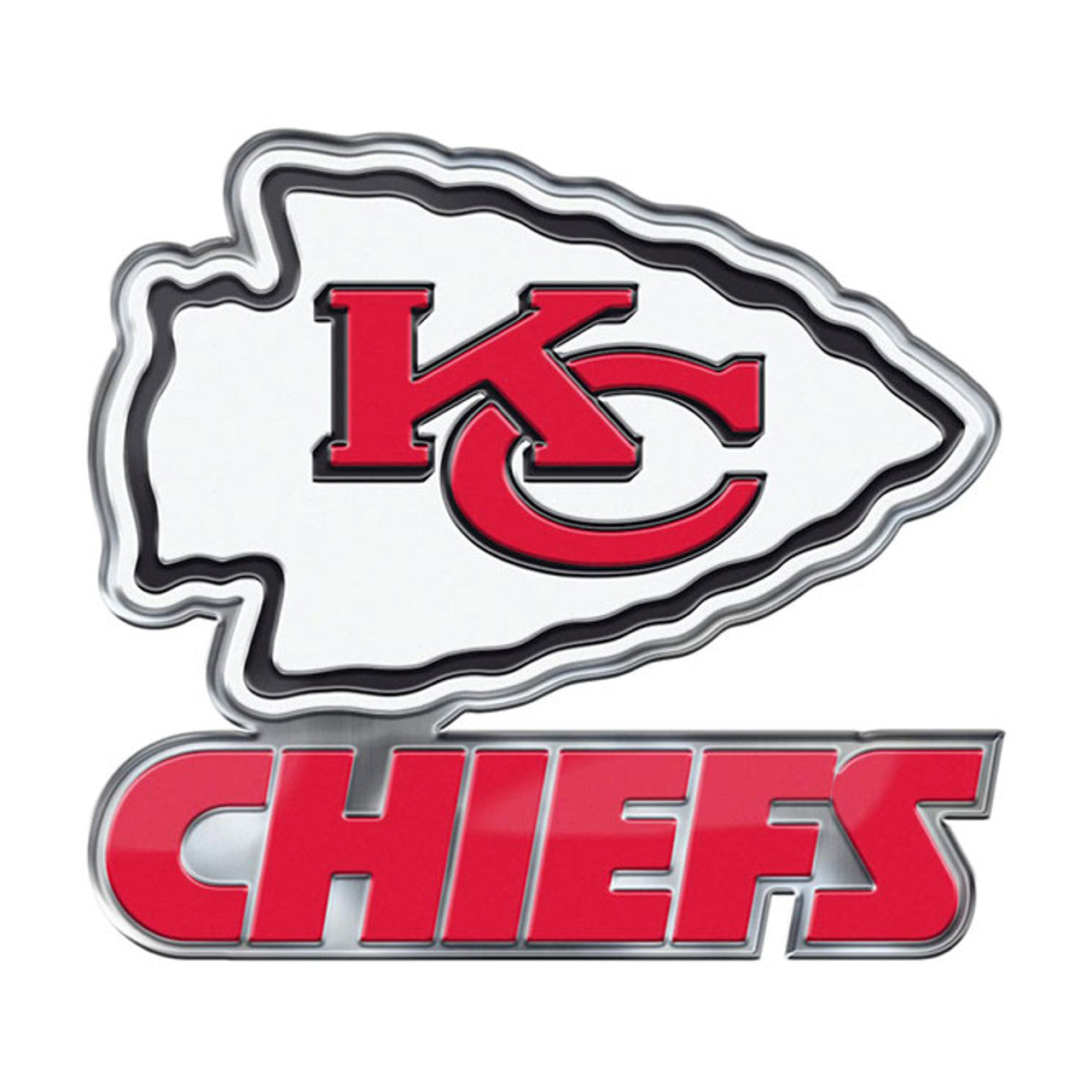 Kansas City Chiefs Auto Emblem Color Alternate Logo - Sports Collectibles, Sports Memorabilia, Sports Fan Shop, Sports Gifts
