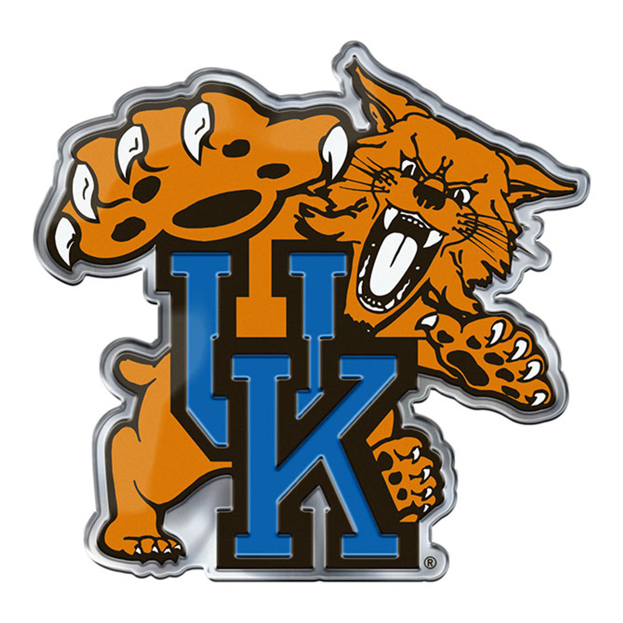 Kentucky Wildcats Auto Emblem Color Alternate Logo - Sports Collectibles, Sports Memorabilia, Sports Fan Shop, Sports Gifts