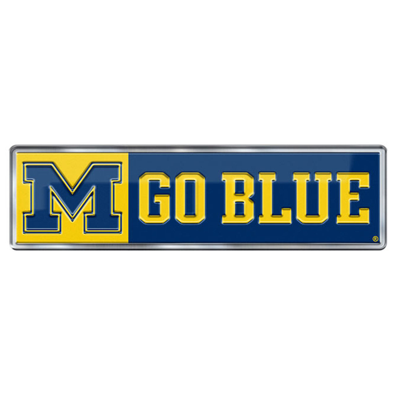 Michigan Wolverines Auto Emblem Color Alternate Logo - Sports Collectibles, Sports Memorabilia, Sports Fan Shop, Sports Gifts