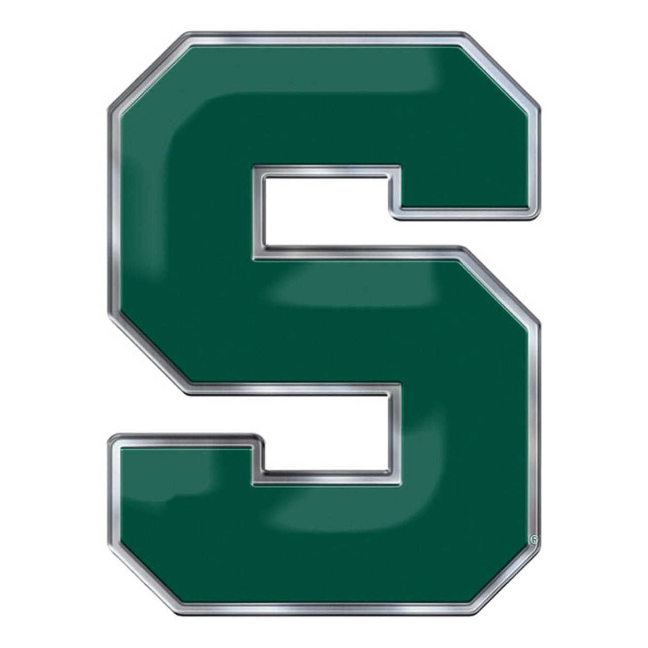 Michigan State Spartans Auto Emblem Color Alternate Logo - Sports Collectibles, Sports Memorabilia, Sports Fan Shop, Sports Gifts