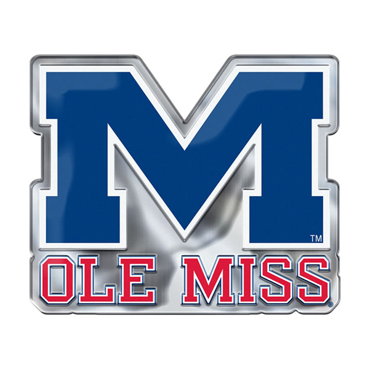 Mississippi Rebels Auto Emblem Color Alternate Logo - Special Order - Sports Collectibles, Sports Memorabilia, Sports Fan Shop, Sports Gifts