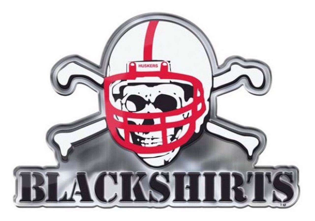 Nebraska Cornhuskers Auto Emblem Color Blackshirts - Sports Collectibles, Sports Memorabilia, Sports Fan Shop, Sports Gifts