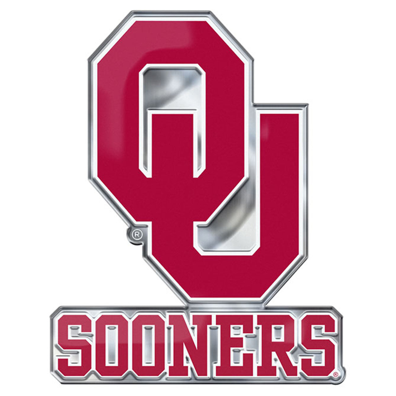 Oklahoma Sooners Auto Emblem Color Alternate Logo - Sports Collectibles, Sports Memorabilia, Sports Fan Shop, Sports Gifts