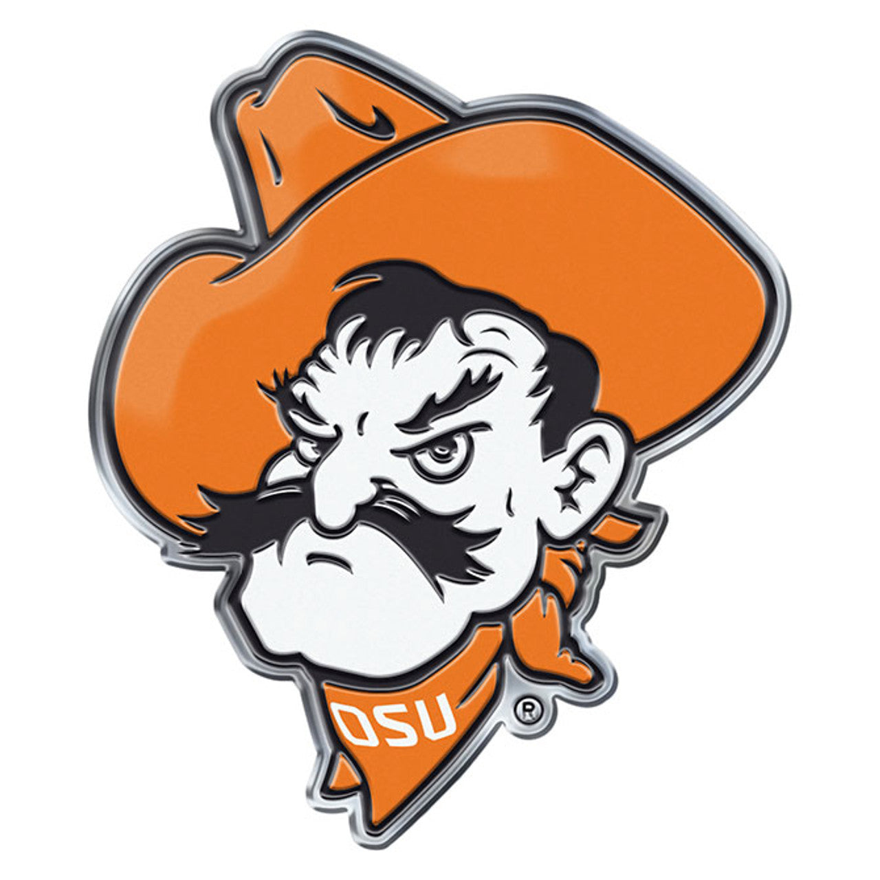Oklahoma State Cowboys Auto Emblem Color Alternate Logo - Sports Collectibles, Sports Memorabilia, Sports Fan Shop, Sports Gifts