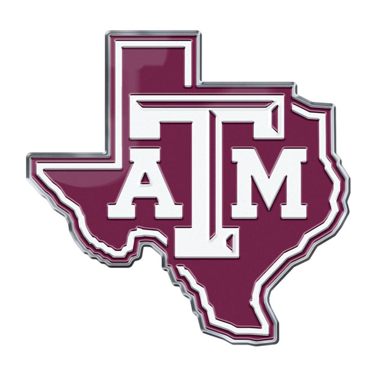 Texas A&M Aggies Auto Emblem Color Alternate Logo - Sports Collectibles, Sports Memorabilia, Sports Fan Shop, Sports Gifts