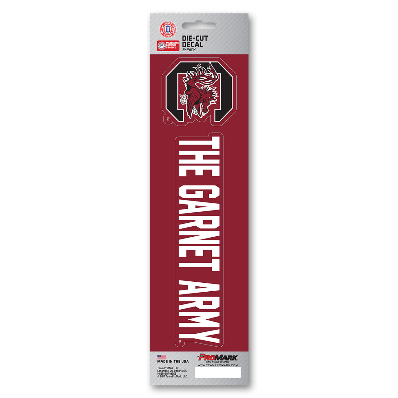 South Carolina Gamecocks Decal Die Cut Slogan Pack - Sports Collectibles, Sports Memorabilia, Sports Fan Shop, Sports Gifts