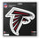 Atlanta Falcons Decal 8x8 Die Cut - Sports Collectibles, Sports Memorabilia, Sports Fan Shop, Sports Gifts