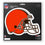 Cleveland Browns Decal 8x8 Die Cut - Sports Collectibles, Sports Memorabilia, Sports Fan Shop, Sports Gifts