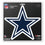 Dallas Cowboys Decal 8x8 Die Cut - Sports Collectibles, Sports Memorabilia, Sports Fan Shop, Sports Gifts