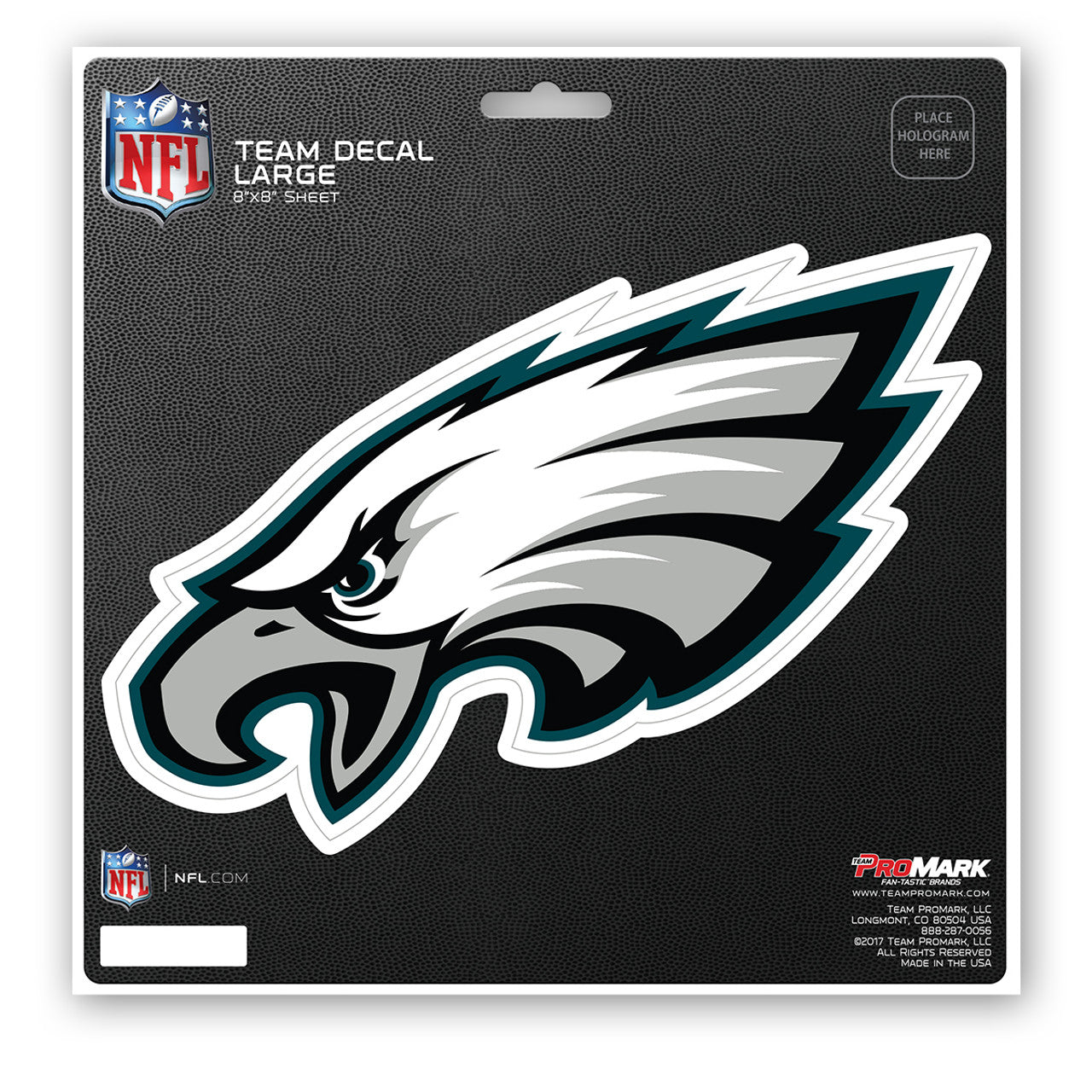 Philadelphia Eagles Decal 8x8 Die Cut - Sports Collectibles, Sports Memorabilia, Sports Fan Shop, Sports Gifts