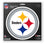 Pittsburgh Steelers Decal 8x8 Die Cut - Sports Collectibles, Sports Memorabilia, Sports Fan Shop, Sports Gifts