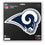 Los Angeles Rams Decal 8x8 Die Cut - Sports Collectibles, Sports Memorabilia, Sports Fan Shop, Sports Gifts