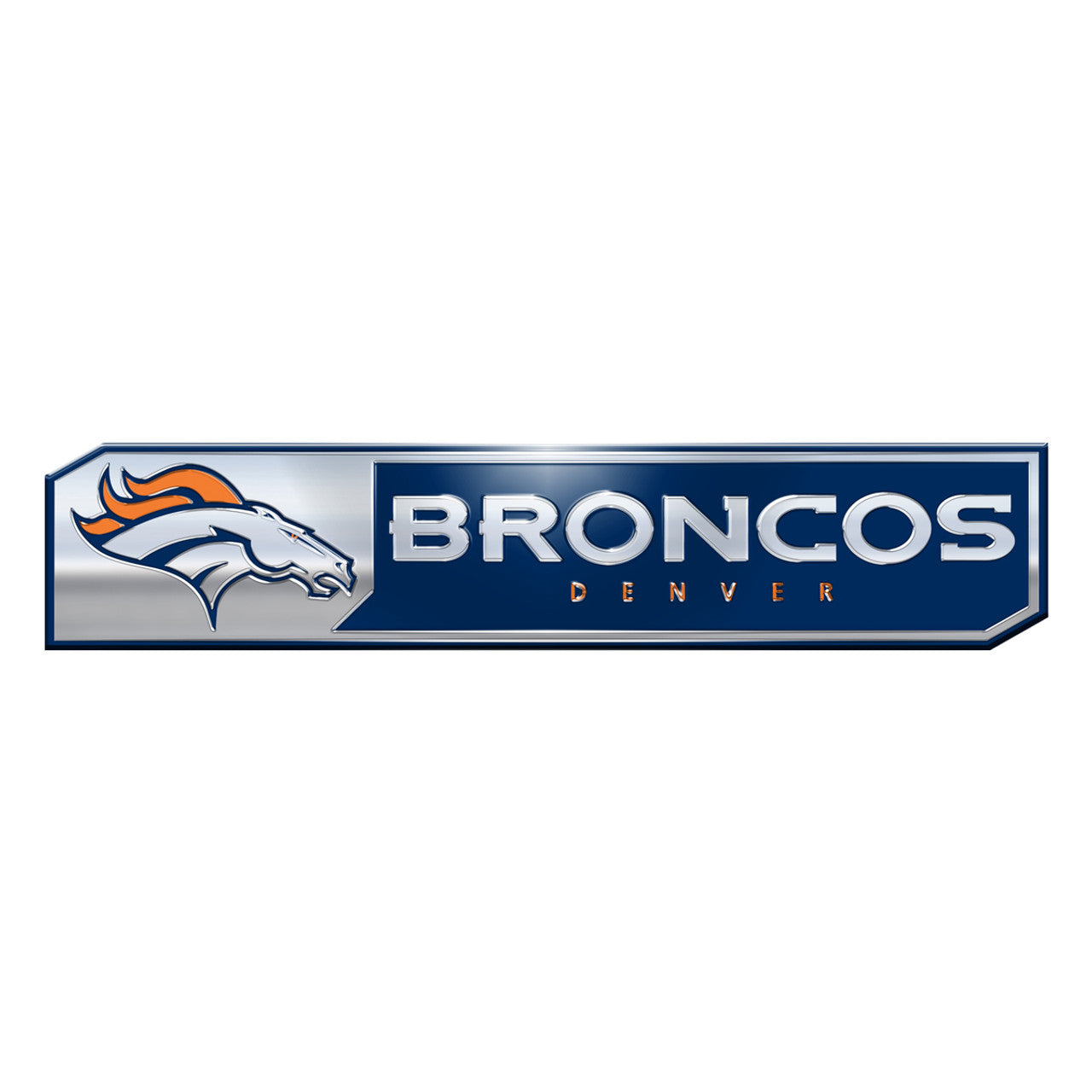 Denver Broncos Auto Emblem Truck Edition 2 Pack - Sports Collectibles, Sports Memorabilia, Sports Fan Shop, Sports Gifts
