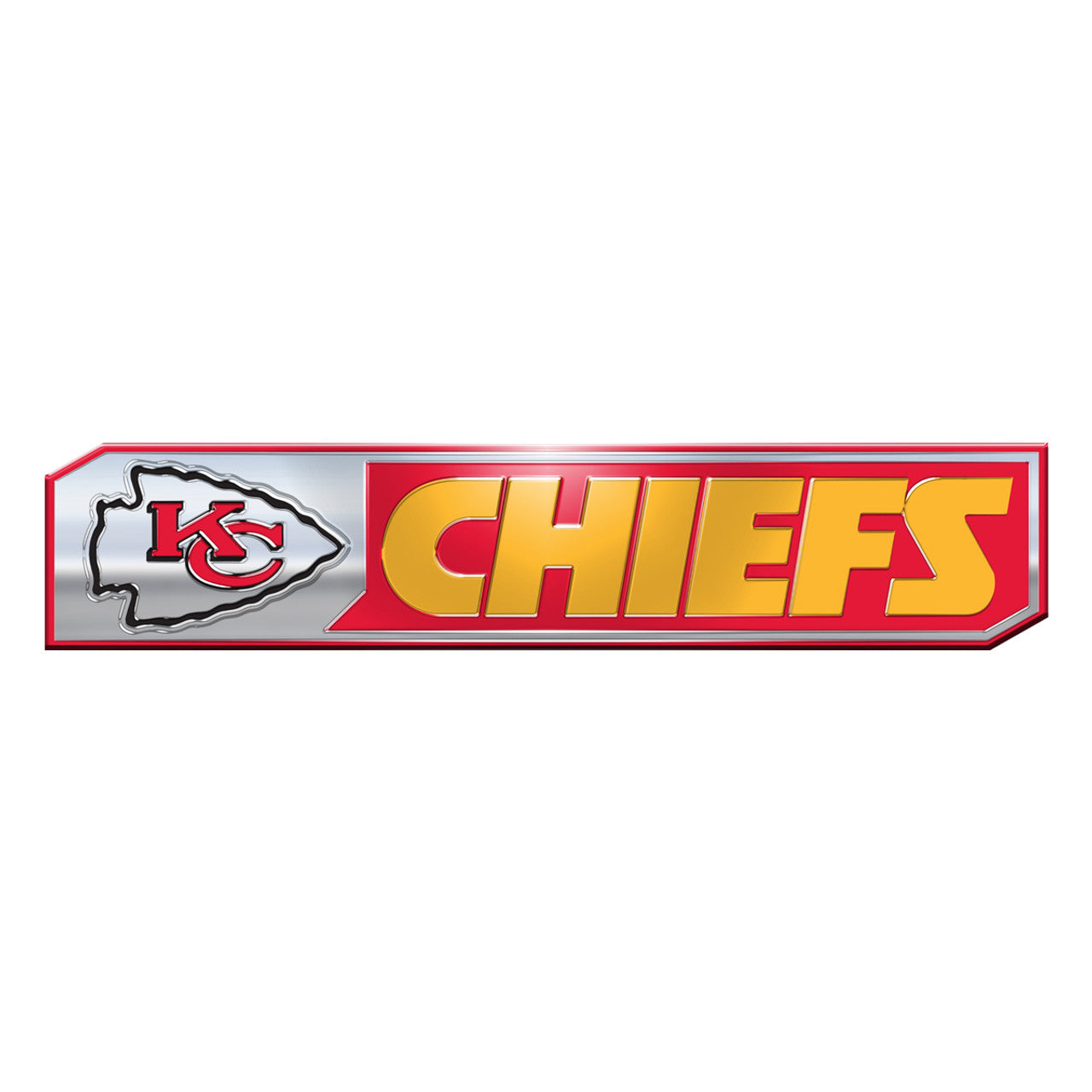 Kansas City Chiefs Auto Emblem Truck Edition 2 Pack - Sports Collectibles, Sports Memorabilia, Sports Fan Shop, Sports Gifts