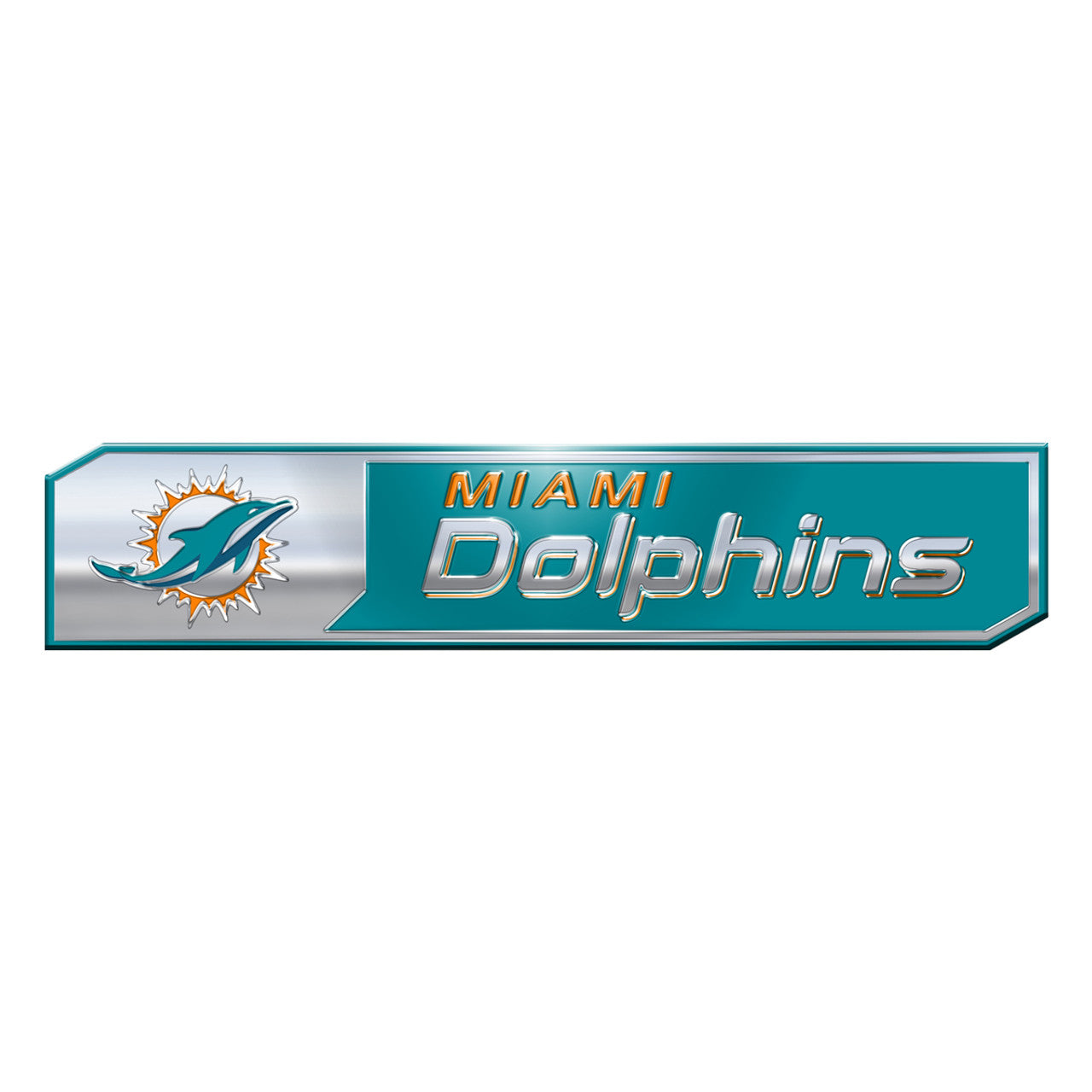 Miami Dolphins Auto Emblem Truck Edition 2 Pack - Sports Collectibles, Sports Memorabilia, Sports Fan Shop, Sports Gifts