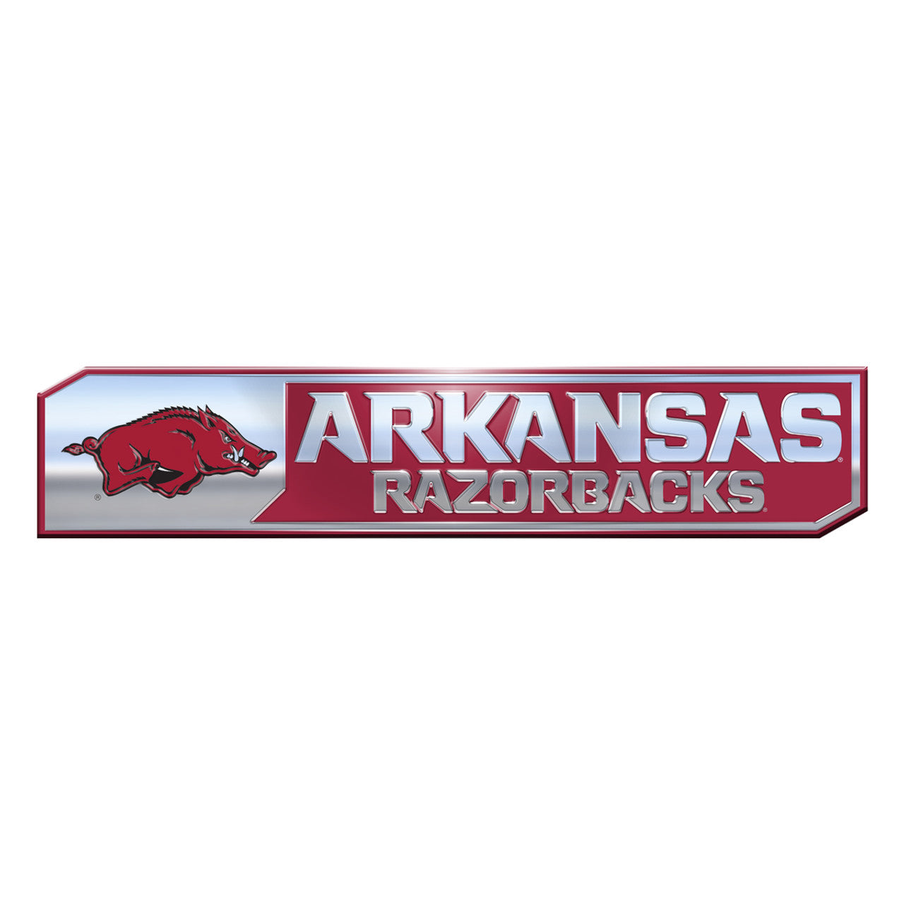 Arkansas Razorbacks Auto Emblem Truck Edition 2 Pack - Special Order - Sports Collectibles, Sports Memorabilia, Sports Fan Shop, Sports Gifts