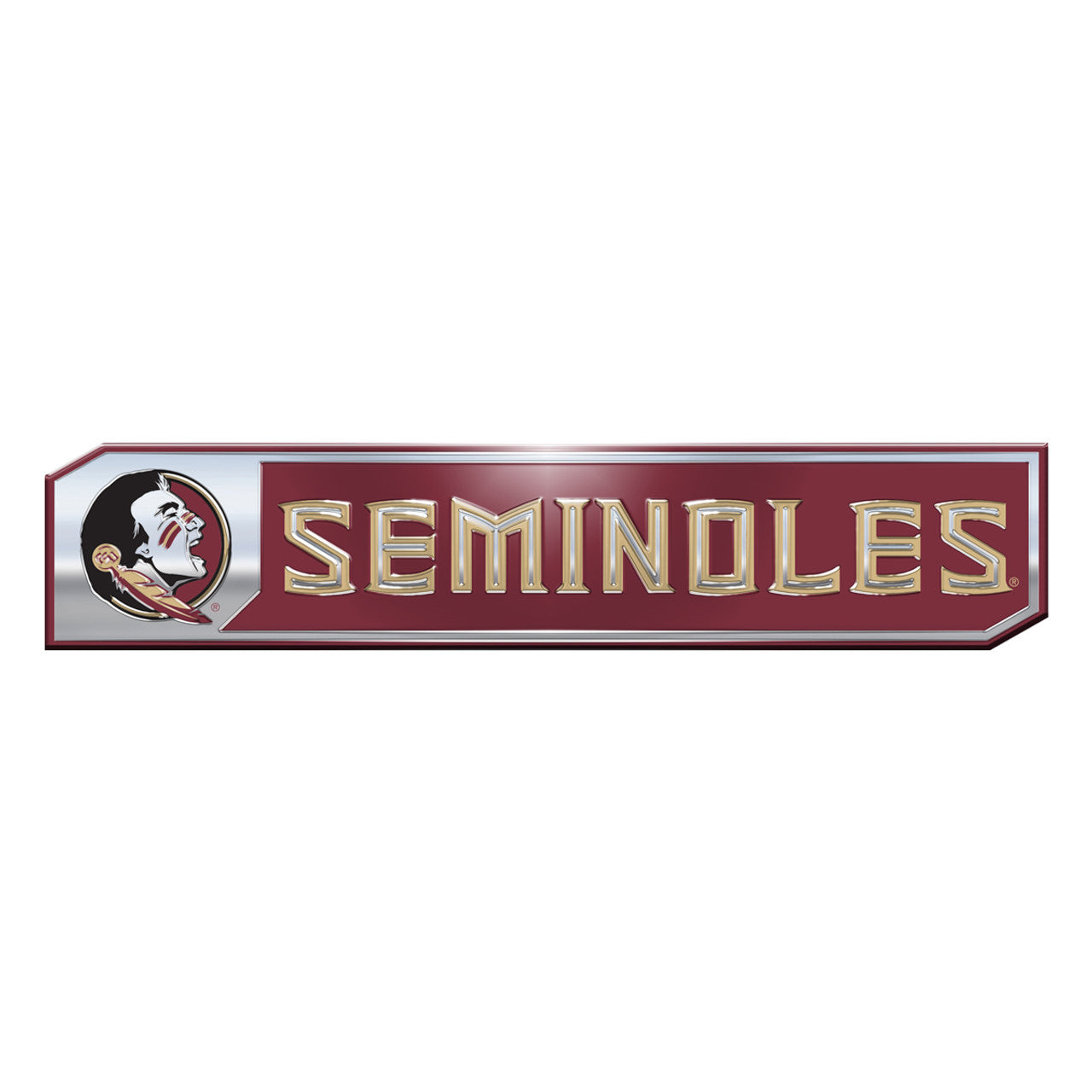 Florida State Seminoles Auto Emblem Truck Edition 2 Pack - Sports Collectibles, Sports Memorabilia, Sports Fan Shop, Sports Gifts