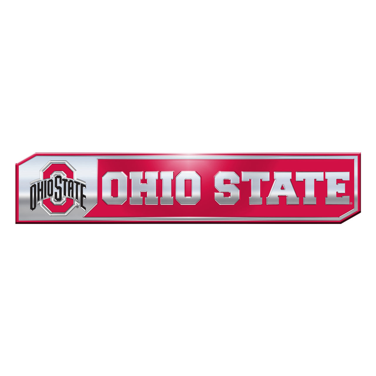Ohio State Buckeyes Auto Emblem Truck Edition 2 Pack - Sports Collectibles, Sports Memorabilia, Sports Fan Shop, Sports Gifts