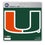 Miami Hurricanes Decal 8x8 Die Cut - Sports Collectibles, Sports Memorabilia, Sports Fan Shop, Sports Gifts