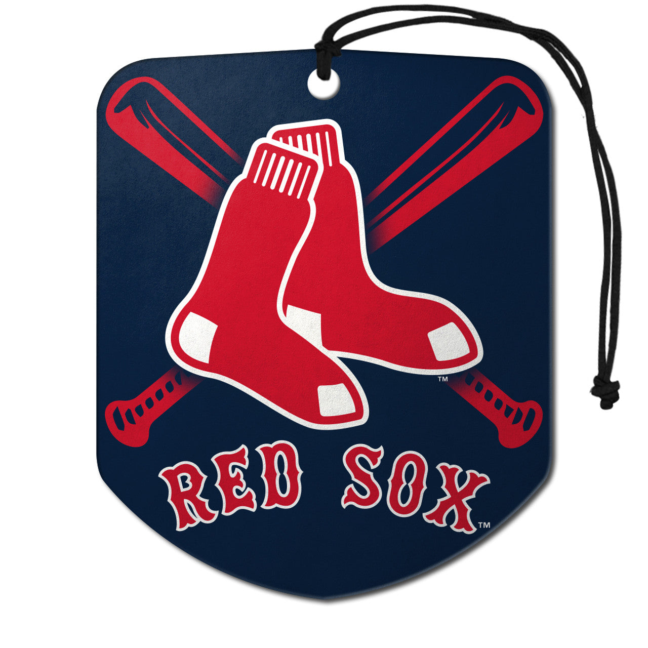 Boston Red Sox Air Freshener Shield Design 2 Pack - Sports Collectibles, Sports Memorabilia, Sports Fan Shop, Sports Gifts