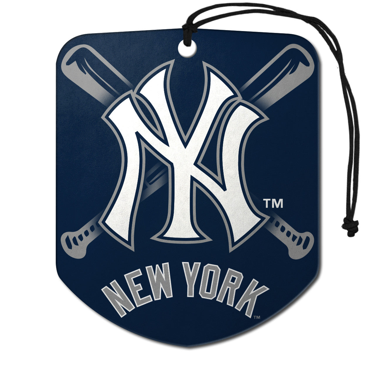 New York Yankees Air Freshener Shield Design 2 Pack - Sports Collectibles, Sports Memorabilia, Sports Fan Shop, Sports Gifts