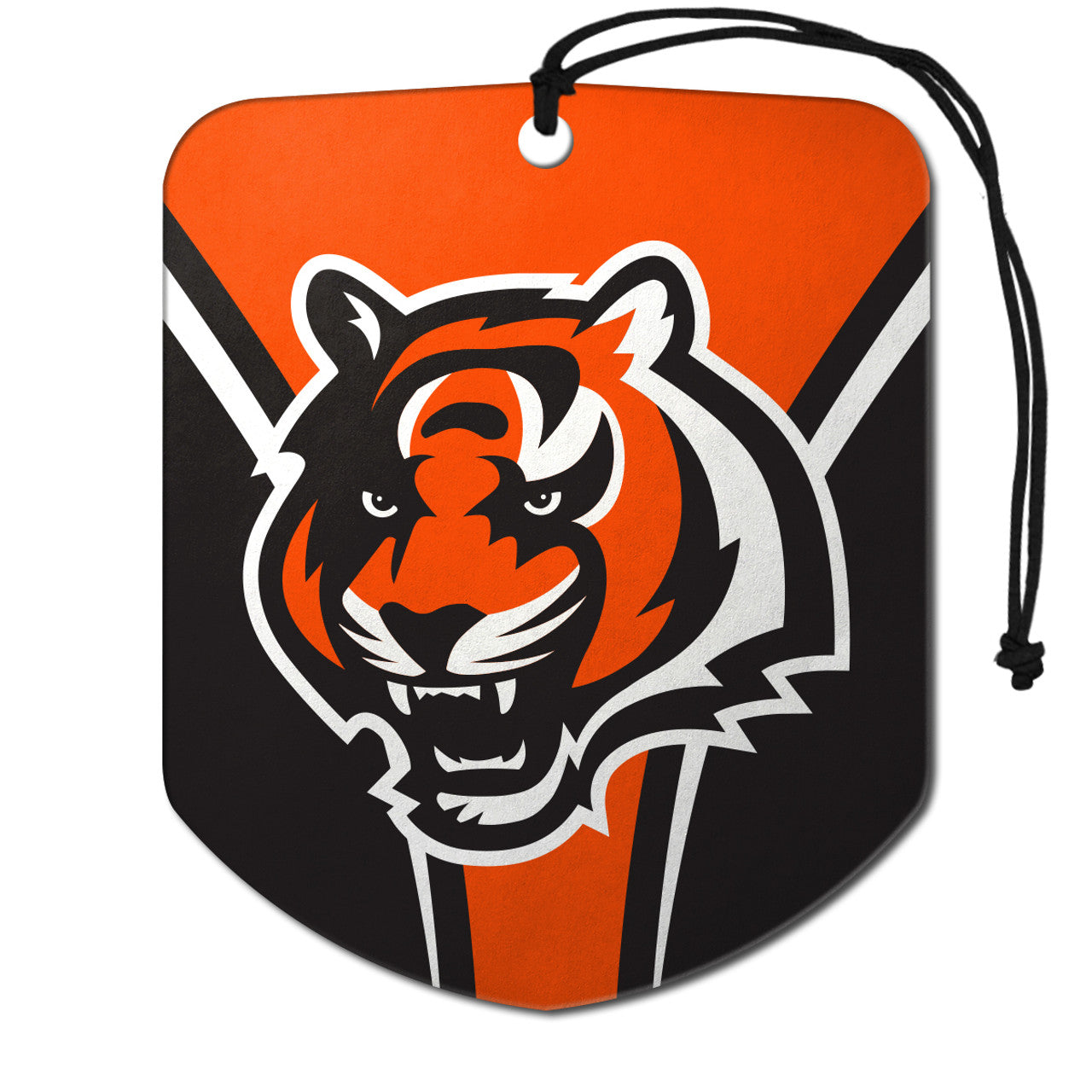Cincinnati Bengals Air Freshener Shield Design 2 Pack - Sports Collectibles, Sports Memorabilia, Sports Fan Shop, Sports Gifts